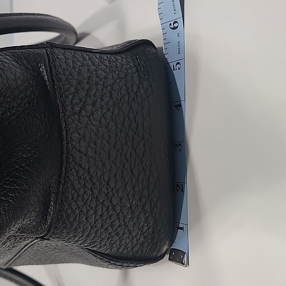 kate spade Southport Avenue Odin Leather Tote,  Black with Gold Plated Hardware - Picture 10 of 14